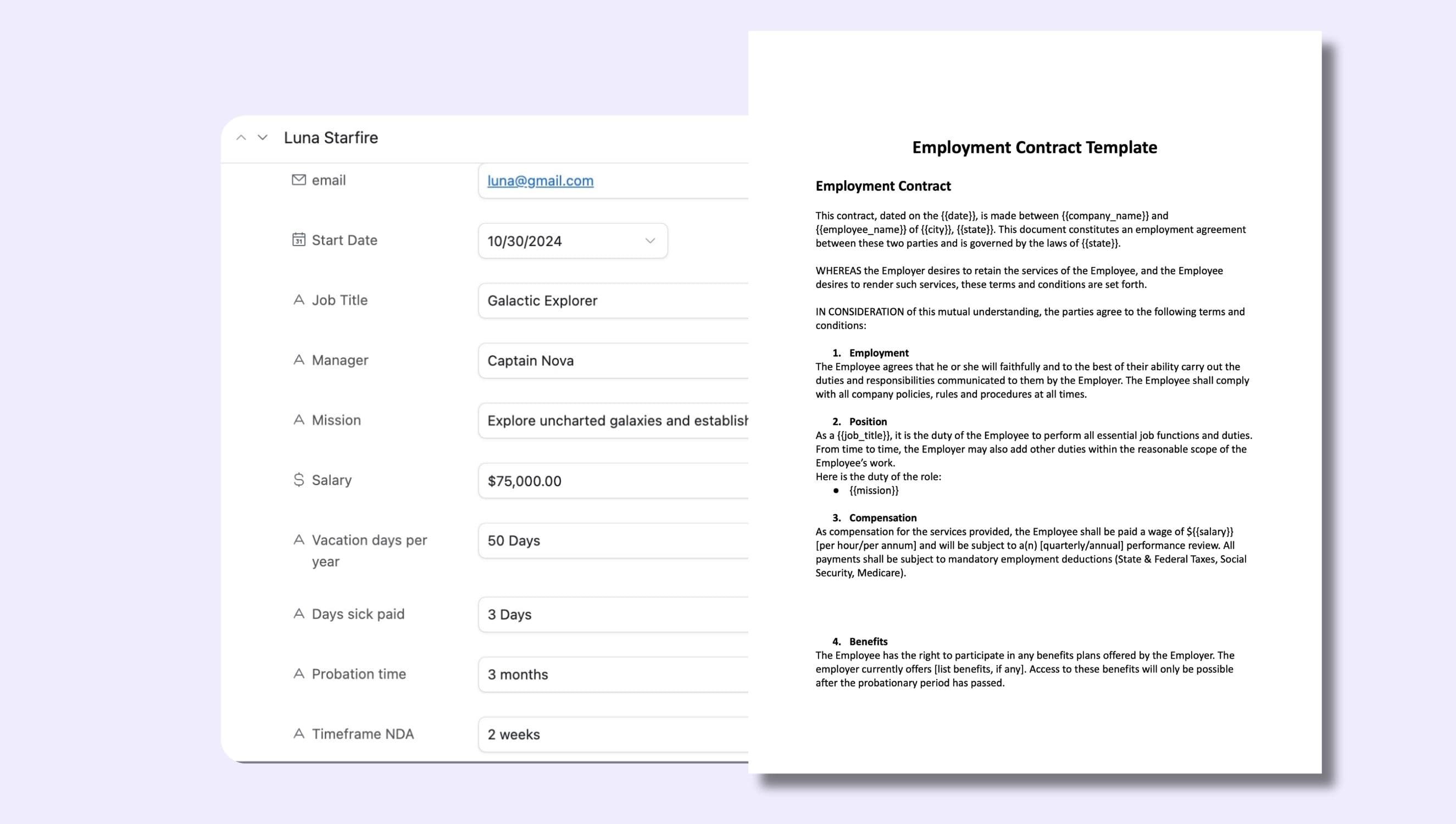 Generate Contracts Automatically with Airtable