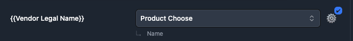 Linked field access result - Product Choose traversing to Name